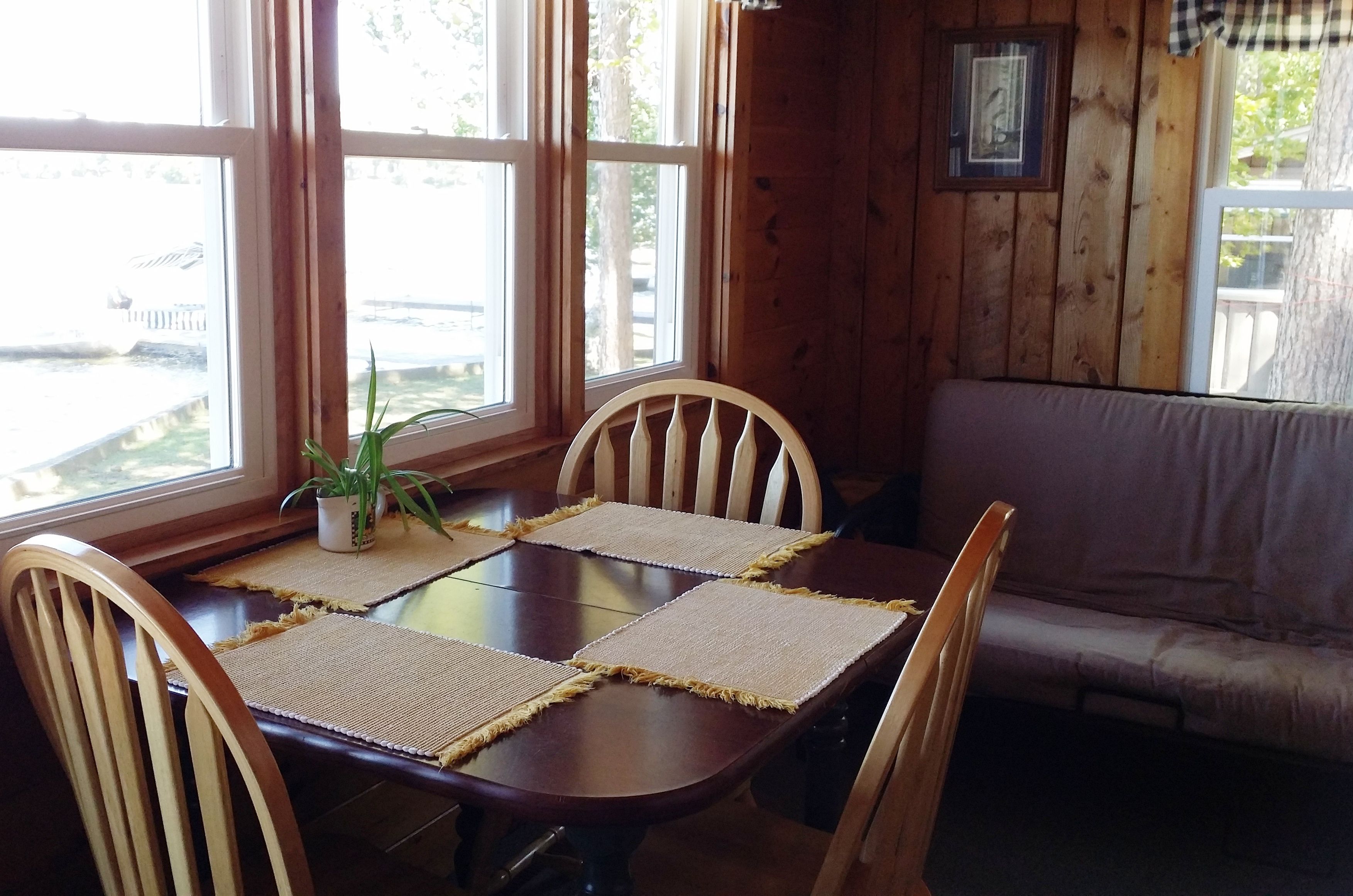 Sweet little porch, perfect for morning coffee or evening sunsets